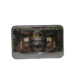 Led headlights 4x6 en iluminación blanca en altas y bajas H4.