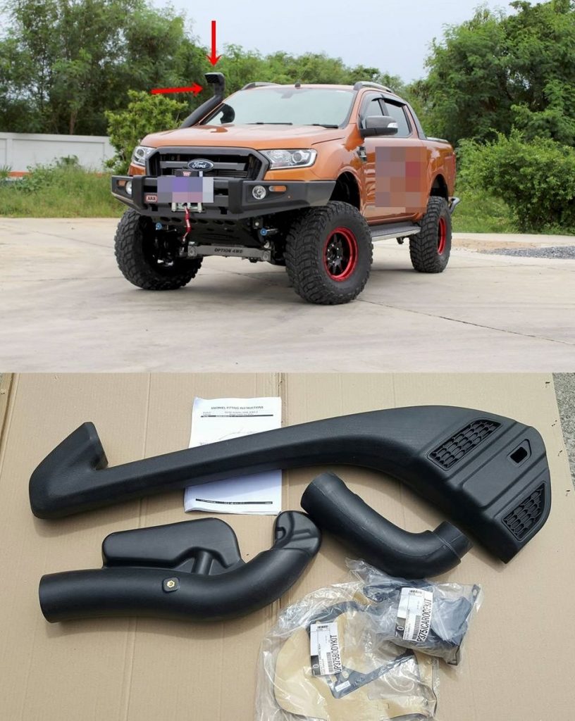 Snorkel Plástico Ford Ranger T7. Imcobaza
